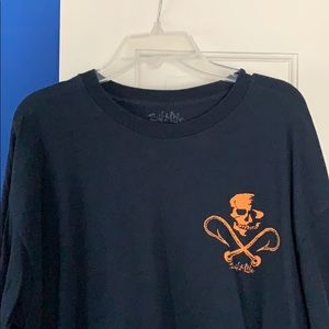 Navy Blue Long Sleeved Salt Life shirt